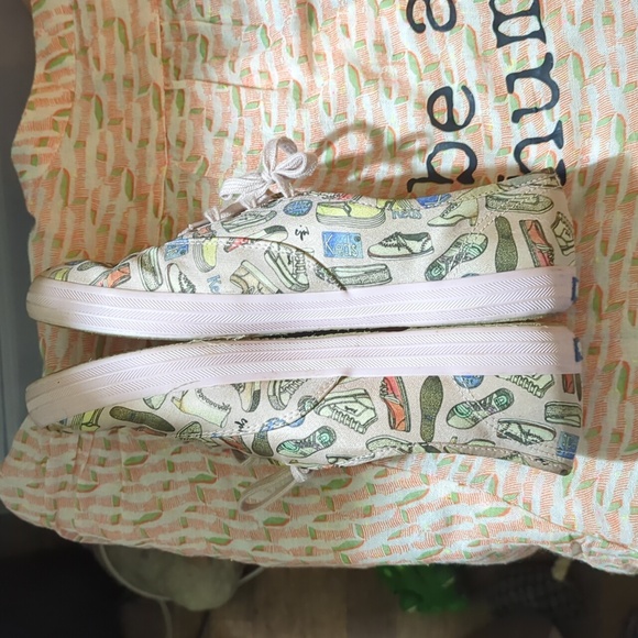 🍀Super EUC ❤️ KEDS x CJW: Specialty/Ltd Ed.👟LILAC🪻SILK🪻 SHOE🪻PRINT👟 sz 9🍀 - Picture 10 of 13